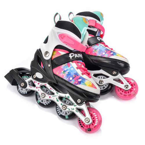 Inlineskates 4-in-1 Meteor M 34-37 Painter