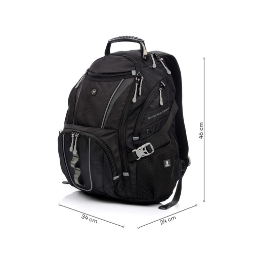 Rucksack Swissbags St.Mortitz mit Laptop-Tasche 38 l