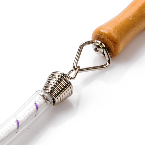 Skipping rope Meteor 3 m with wooden handles