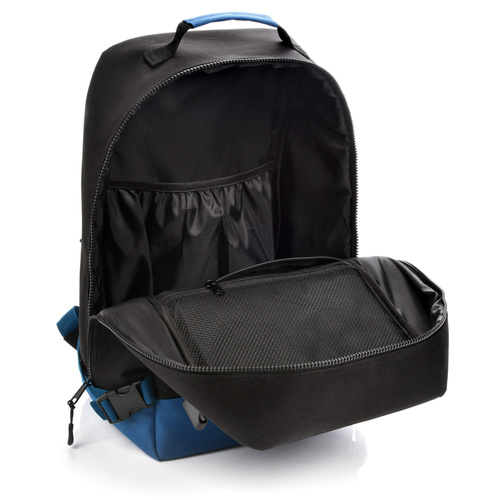 Meteor Hermod backpack 20 l black/blue