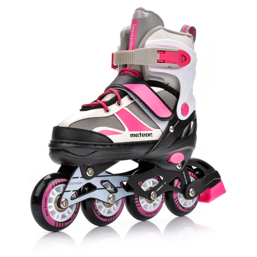 Rolls Meteor 2in1 S 30-33 pink / gray