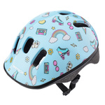 Kinderfahrradhelm Meteor KS06 S 48-52 cm Rainbow