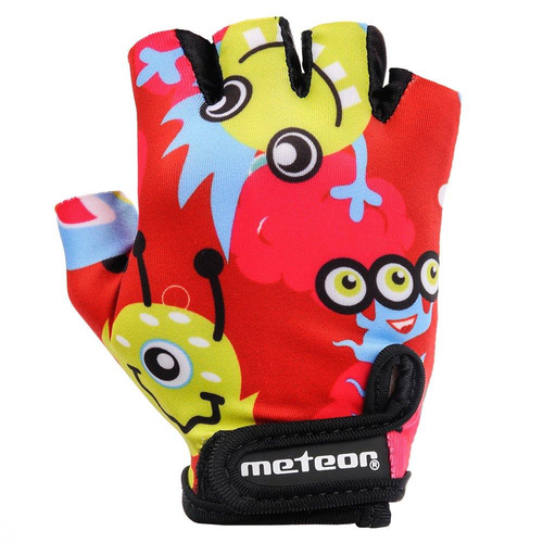 Meteor Kids M Monsters cycling gloves