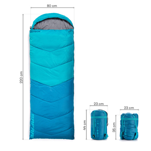 Sleeping bag Meteor Safari L blue