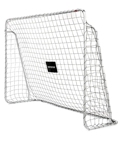 Meteor Football Goal with Target Mat 240x170x80 cm