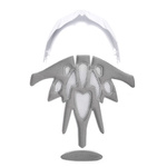 Fahrradhelm Meteor Marven S 52-56 cm koralle/weiss