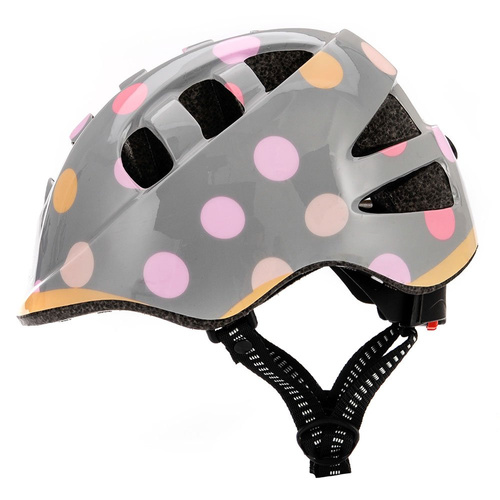 Kask rowerowy dla dzieci Meteor MA-2 M 52-56 cm Dots