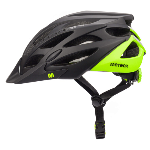 Fahrradhelm Meteor Marven M 55-58 cm schwarz/grün
