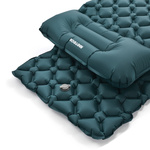 Self inflating mat Meteor 2in1 (pump+drybag) 190×56×5,5 cm sea color