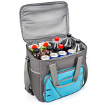 Thermotasche Meteor Frosty 30 l blau/grau melange