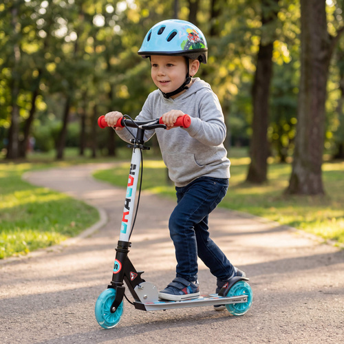 Scooter Meteor Dragon LED Wheels, Handbrake, Foldable