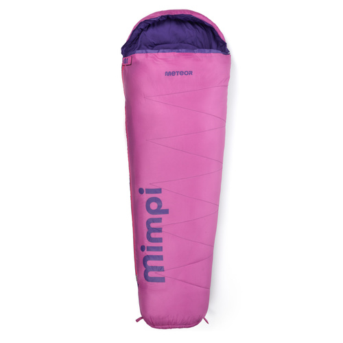 Meteor Mimpi sleeping bag pink/purple