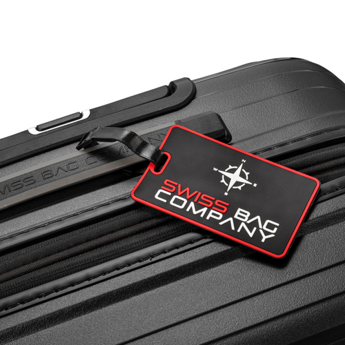 Średnia Walizka SwissBags Echo 67cm Czarna