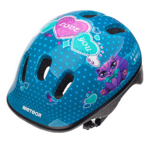 Kask rowerowy Meteor KS06 S 48-52 cm Kitty