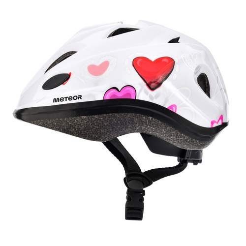 Kids bike helmet KS07 S 48-52 cm Hearts