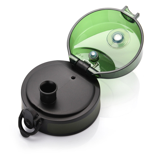 Sports water bottle Meteor 650 ml dark green