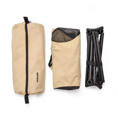 Meteor Schelp folding chair beige