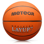 Piłka koszykowa Meteor Layup 7 pomarańczowy