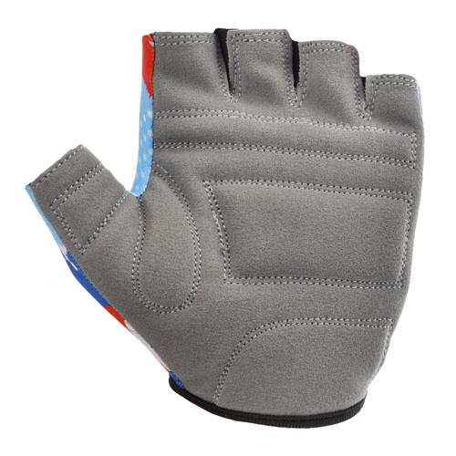 Meteor Kids S Map blue cycling gloves