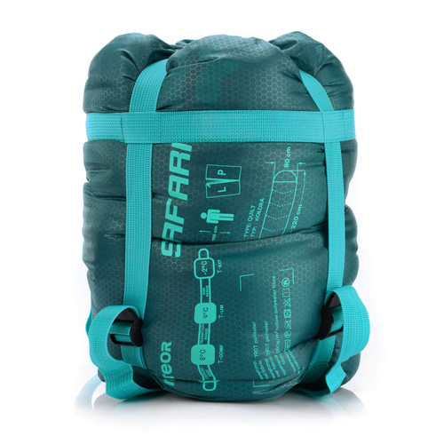 Meteor Schlafsack Safari L Minze