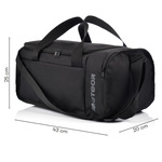 Fitness bag Meteor Nanuq 20 l black