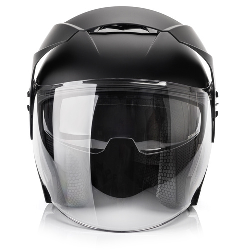 Kask motocyklowy Meteor Hekato M 57-58 cm czarny