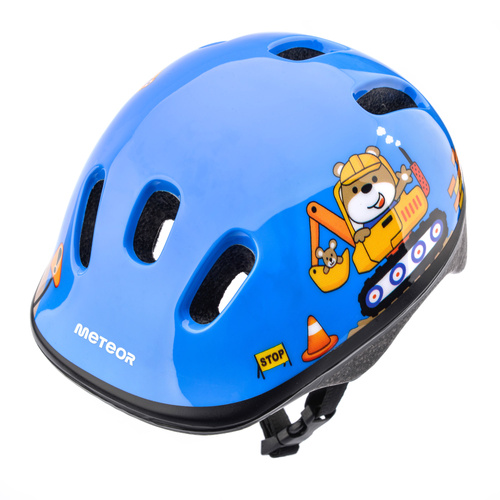 METEOR CYCLING HELMET KS06 XS 44-48 cm Teddy builder