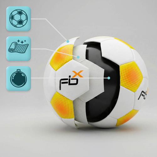 Meteor Football FBX 5 weiß