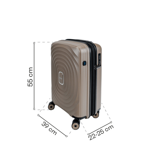 Swissbags Echo cabin case 55 cm champagne