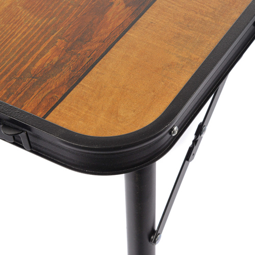 Stół składany z krzesłami Meteor Pesta wood