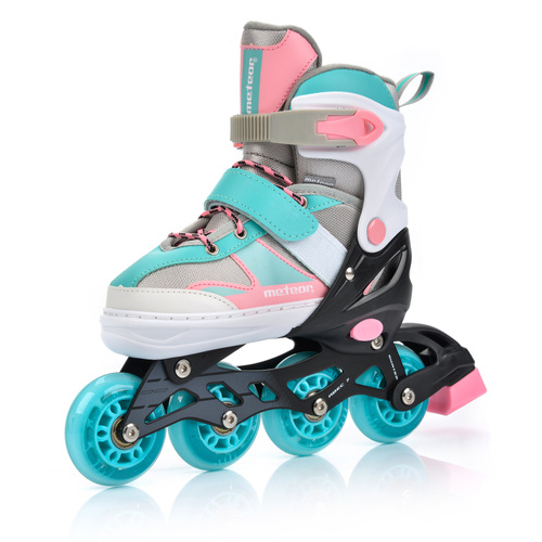 Inline skates Meteor  M 34-37 pink / light blue