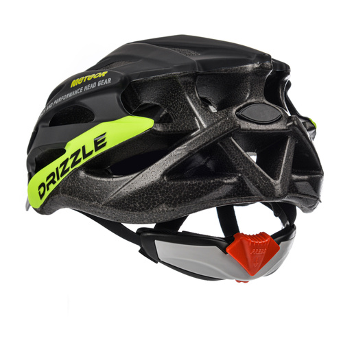 Kask rowerowy Meteor MV29 Drizzle XL 61-63 cm czarny/neonowy zielony