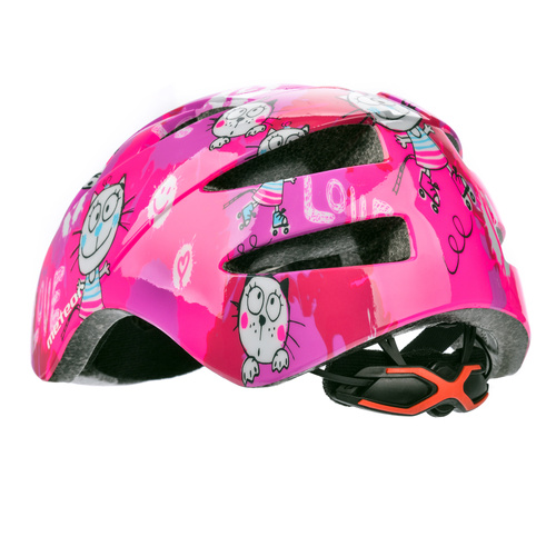 Kids bike helmet PNY11 M 48-53 cm Cats