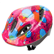 Kinderfahrradhelm Meteor KS05 S 48-52 cm abstrakt rosa