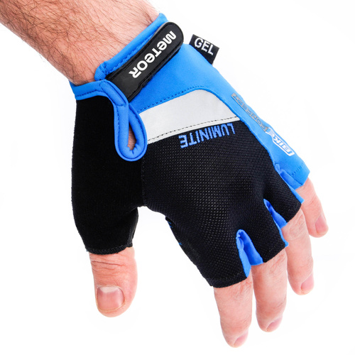 Bike gloves Meteor Gel GX30 M blue