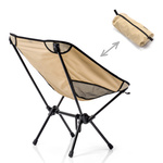 Meteor Schelp folding chair beige