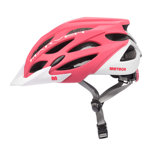 METEOR CYCLING HELMET MARVEN S 52-56 cm coral/white