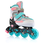 Inline skates Meteor S 30-33 pink / light blue