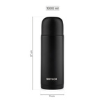 Thermobecher Meteor 1000 ml schwarz