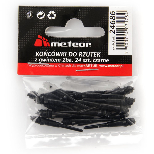 Darts Meteor set 24 components black