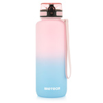 Bidon sportowy Meteor 1500 ml różowy/niebieski