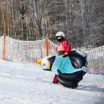 Snow tube Meteor Penguin black/mint
