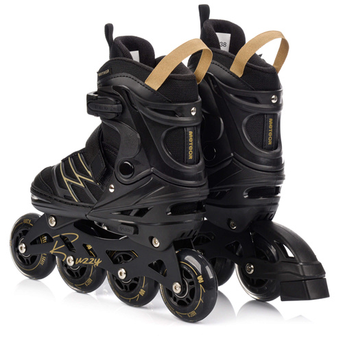 Inline skates Meteor Buzzy M 34-38 black/gold