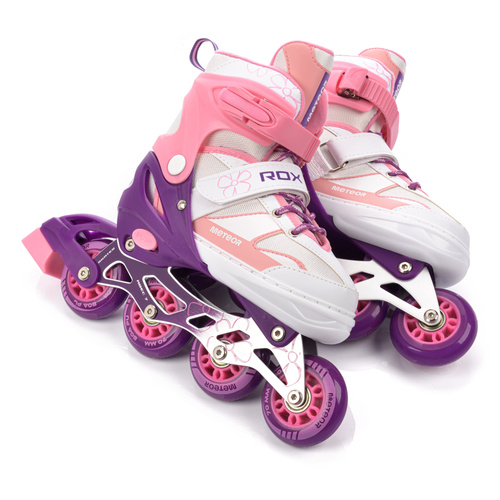 Inline skates Meteor Rox M 34-37 pink