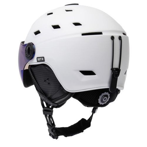 Skihelm Meteor Glide M 55-58 cm weiß