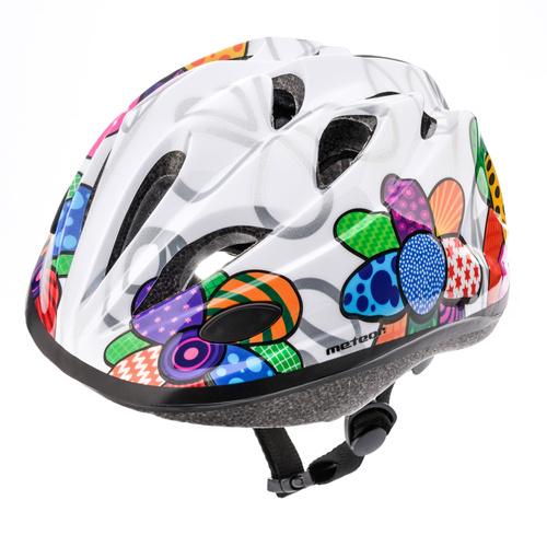 Kids bike helmet KS07 S 48-52 cm Colorful Flowers