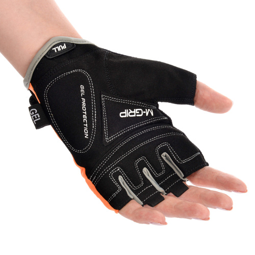 Fahrradhandschuhe Meteor Gel GX35 S orange