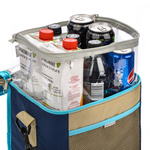 Cooler bag Meteor Frigid 12,5 l blue/gray