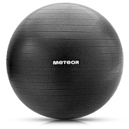Fitnessball Meteor 75 cm schwarz