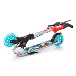 Scooter Meteor Dragon LED Wheels, Handbrake, Foldable
